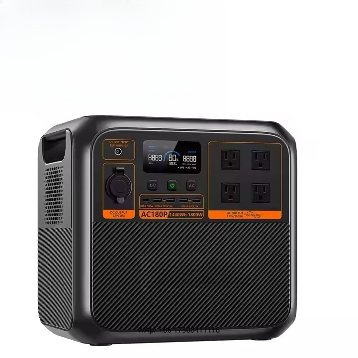 Renewable Energy Generation - Portable Solar Generator AC180P 2000W Portable