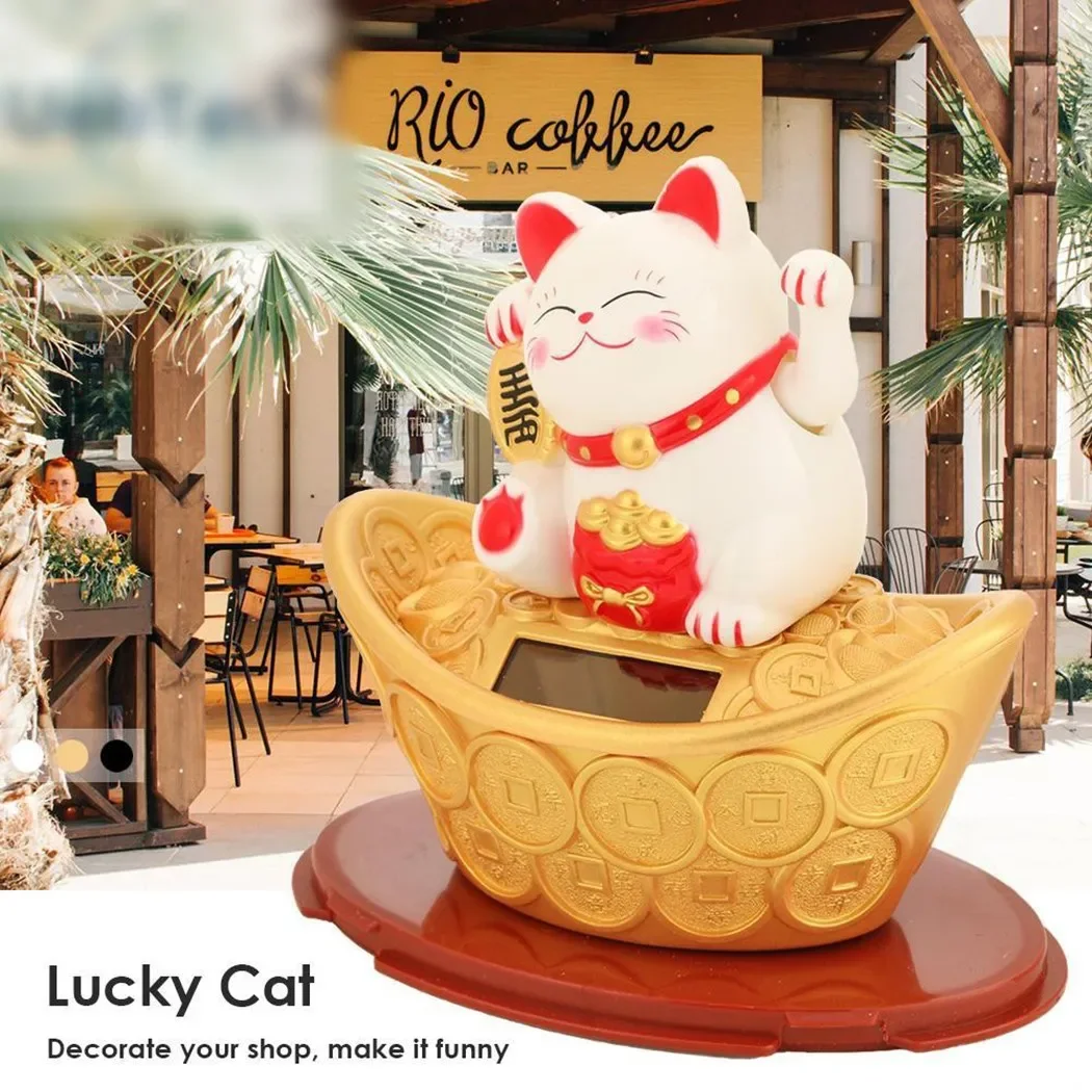Renewable Energy Infrastructure - Lucky Cat Cat Wealth Cat Solar