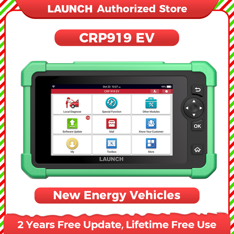 Renewable Energy Infrastructure - LAUNCH CRP919 EV New Energy Scanner