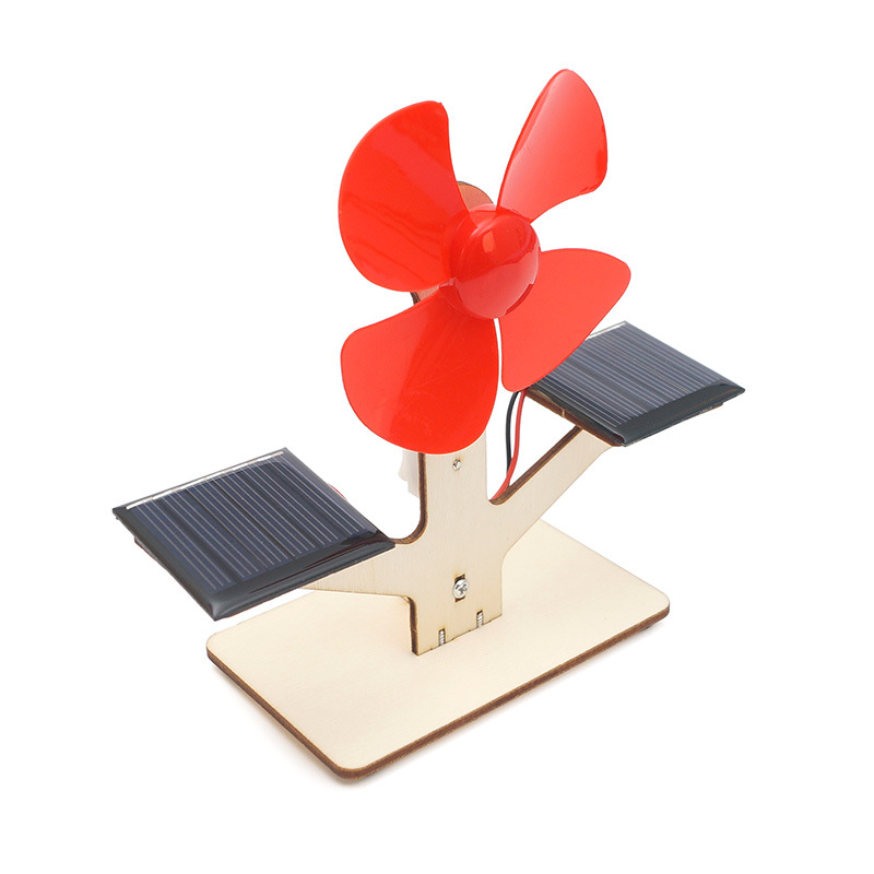Renewable Energy Model - Solar Fan Power Generation Technology DIY