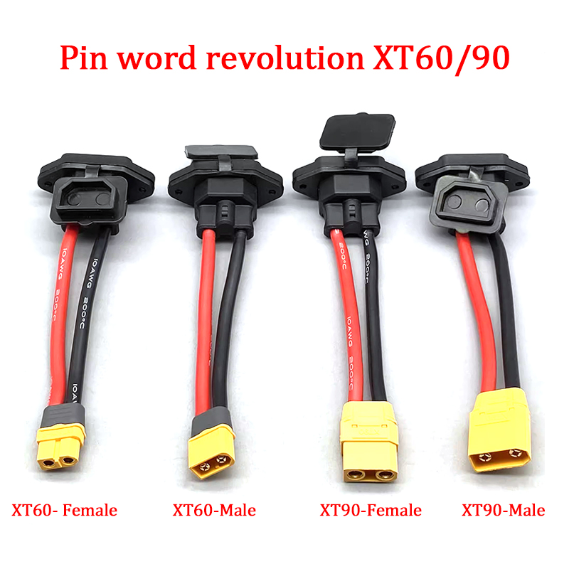Renewable Energy Infrastructure - XT60/XT90 Male Female Plug to 3pin