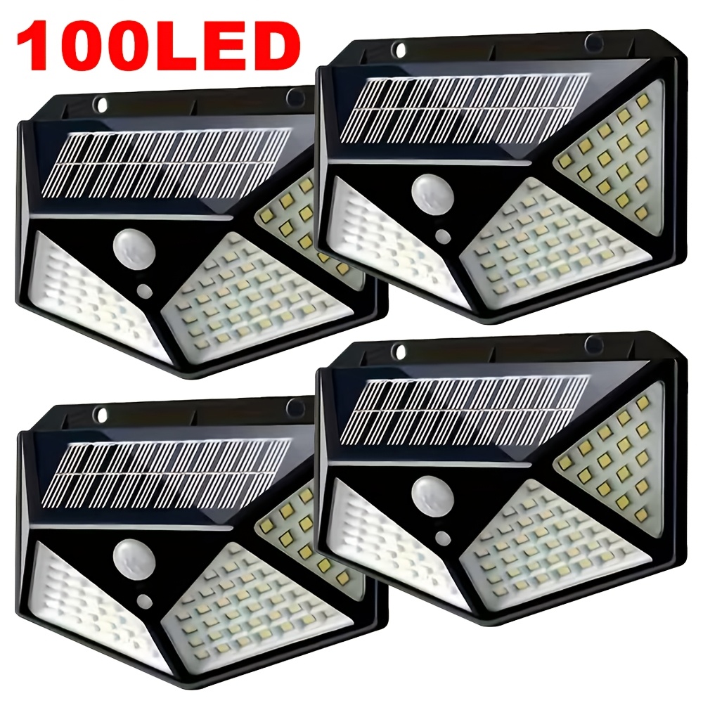 Solar Street Light Led - 100LED Outdoor Solar Garden Light Outdoor