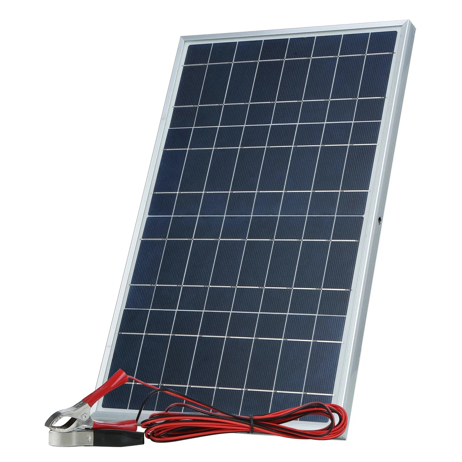 Renewable Energy Generation - 35W Solar Panel Kit Complete 12V