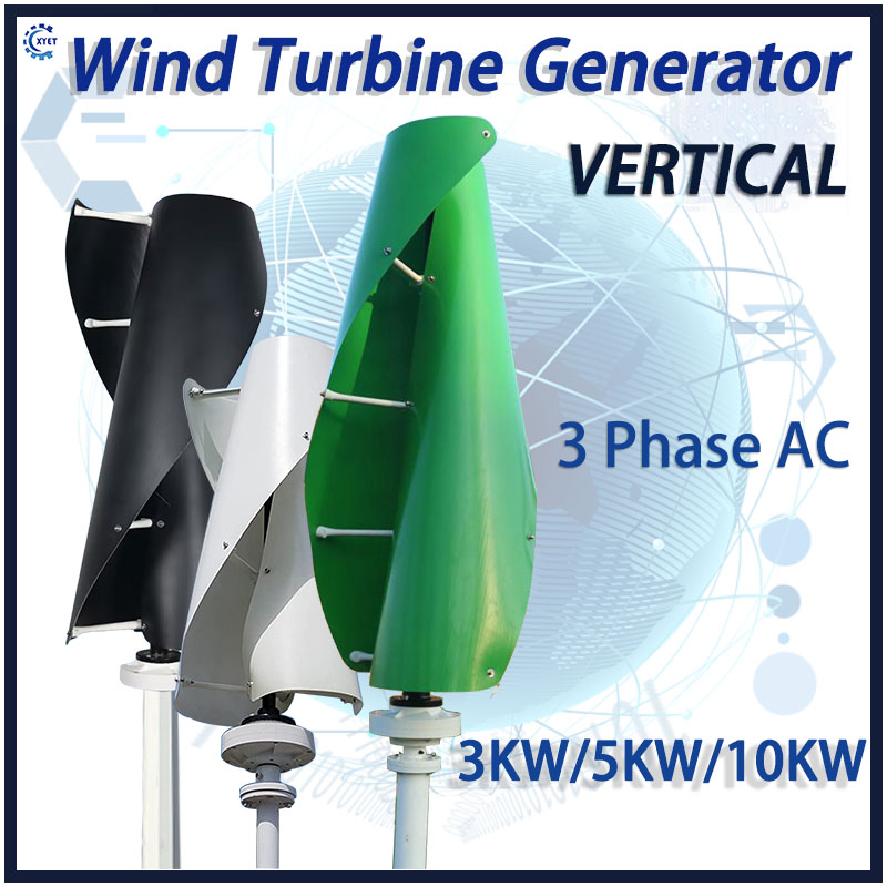 Renewable Energy Generation - Free Energy 10KW Vertical Axis Generator