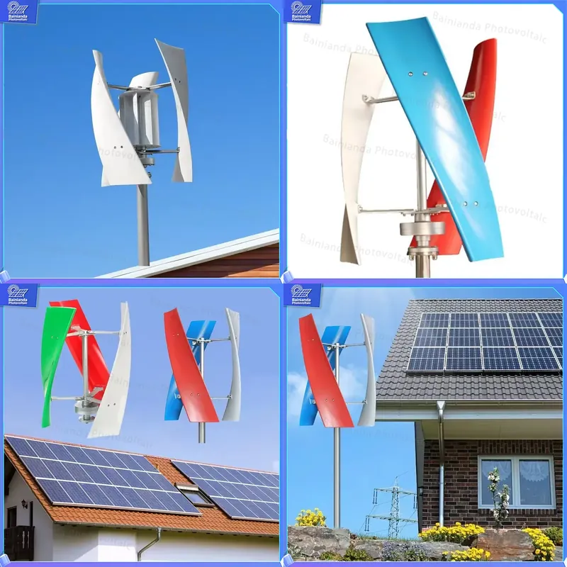 5KW Hybrid Solar Wind Turbine  - Renewable Energy Generation 评论和价格
