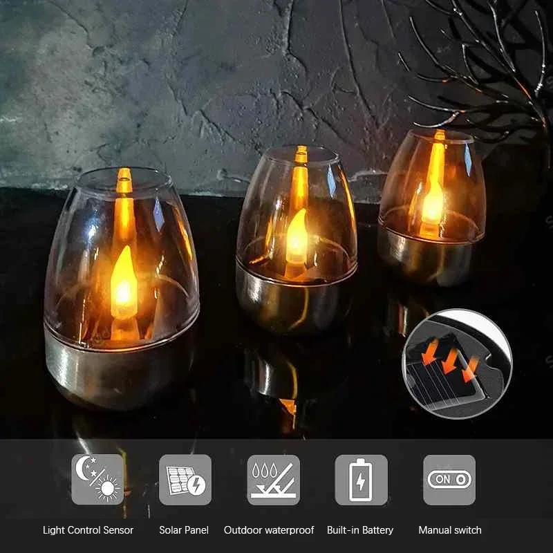 LED Solar Candles Light Flamel - Solar Street Light Led 评论和价格