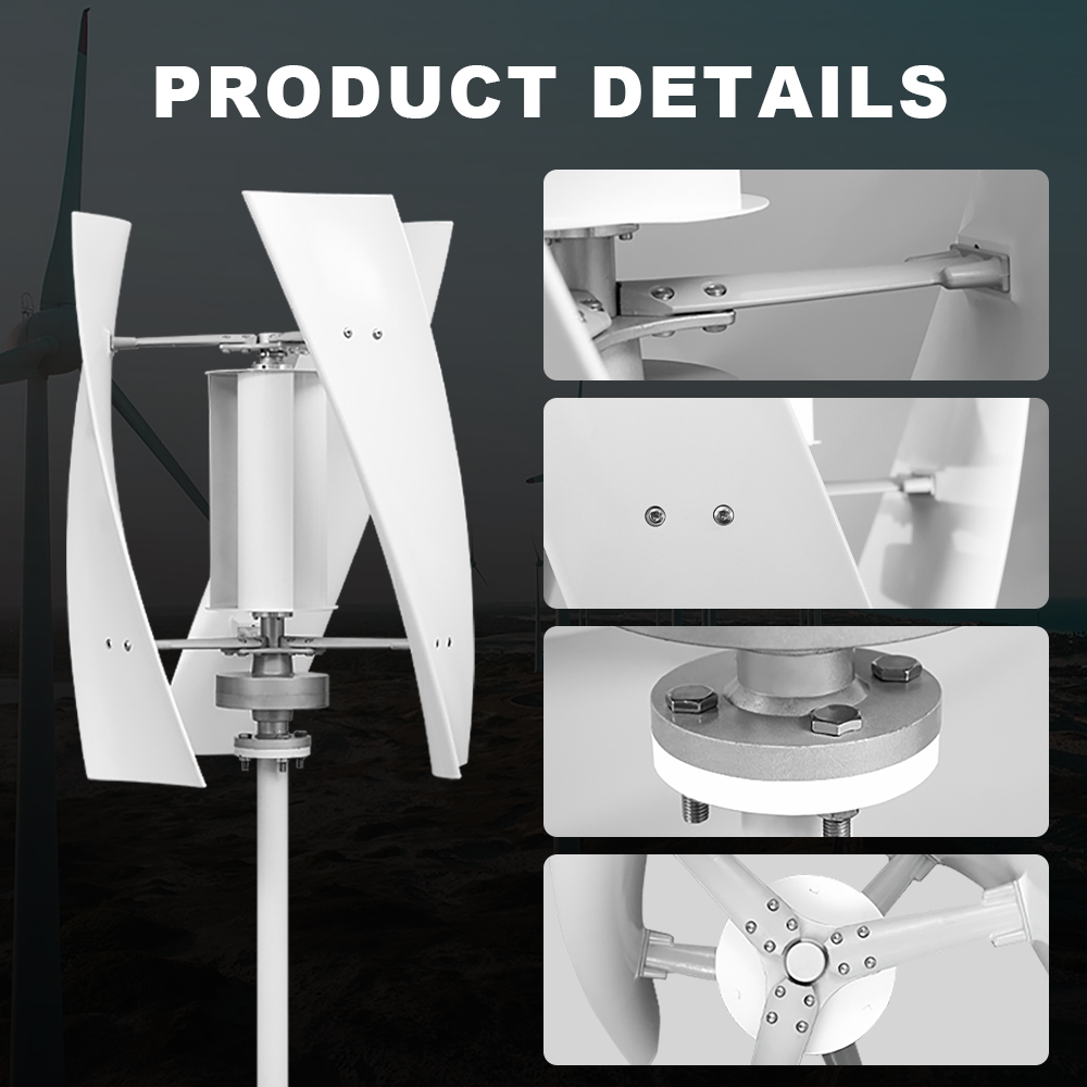 2000W 2KW Vertical Axis Wind T - Renewable Energy Model 评论和价格