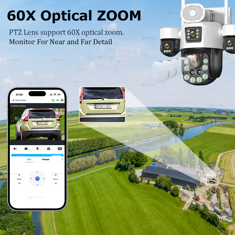 AOV Four Lens Outdoor Surveill - Solar Panel Tilt Mount 评论和价格