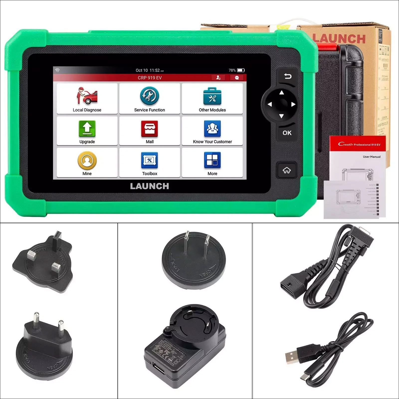 LAUNCH CRP919 EV New Energy Sc - Renewable Energy Infrastructure 评论和价格
