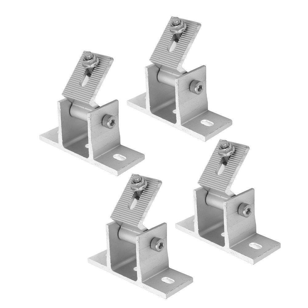 4pcs Adjustable Tilt Angle Sol - Solar Panel Tilt Mount 评论和价格