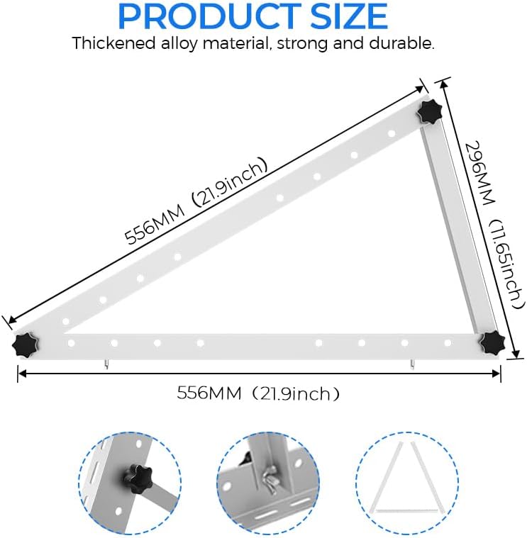 Premium 22in Adjustable Solar  - Solar Panel Tilt Mount 评论和价格